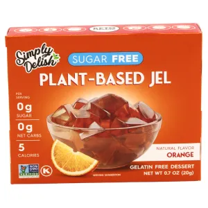 Simply Delish Orange Vegan Jel .7oz