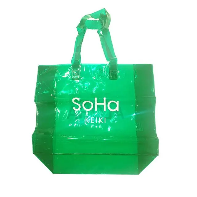 SoHa Keiki Clear Tote Large, Green