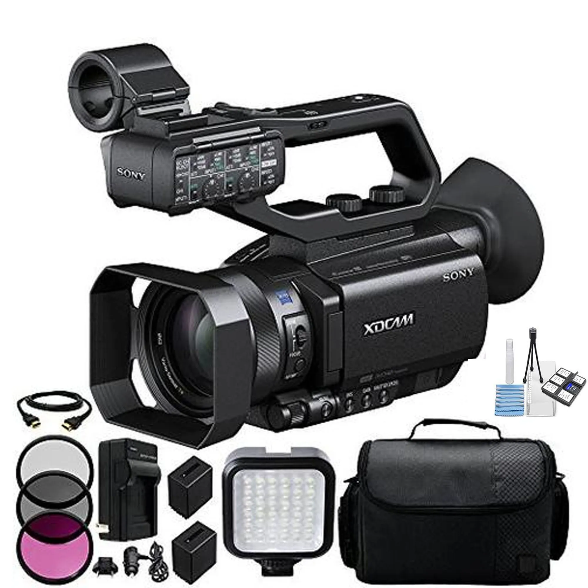 Sony PXW-X70 Professional XDCAM Compact Camcorder (Pal) &amp; Starter Bundle