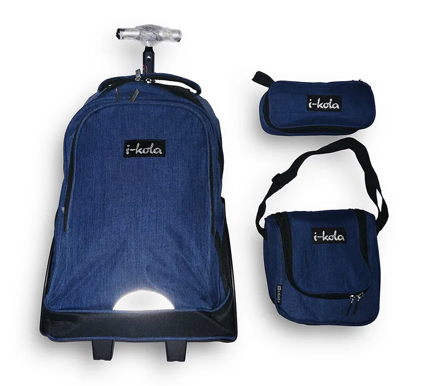 Trolley Bag E203A-18bw/3 Ikola 18 inches (BAG   Lunch Bag   Pencil pouch)