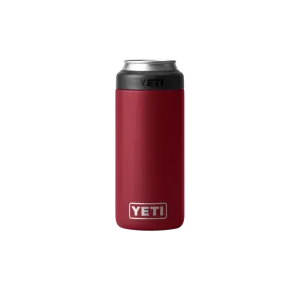 Yeti Rambler 12oz Harvest Red Slim Can Cooler